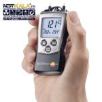 رطوبت سنج چوب و کاغذ و مصالح ساختمانی تستو دماسنج testo 606-2 Moisture Meter Air Temperature and Humidity