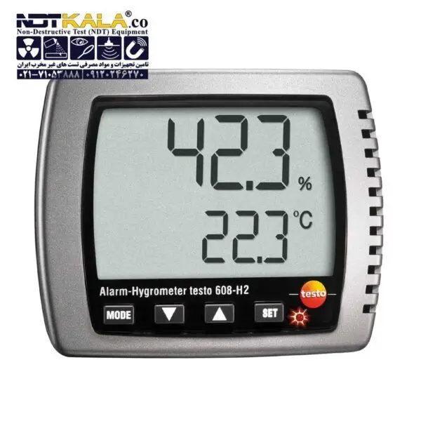 دماسنج و رطوبت سنج هیگرومتر ترموگراف تستو testo 608-H2 Humidity dewpoint Monitor