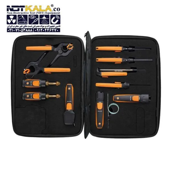 دماسنج گیره ای ترمومتر کلمپی هوشمند لوله تستو قیمت خرید ارزان testo 115i Clamp thermometer operated via smartphone