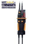 تستر ولتاژ دیجیتال قیمت مناسب ارزان مولتی متر قلمی پرتابل testo 750-3750-1 750-2 Digital Voltage Tester GFCI Test