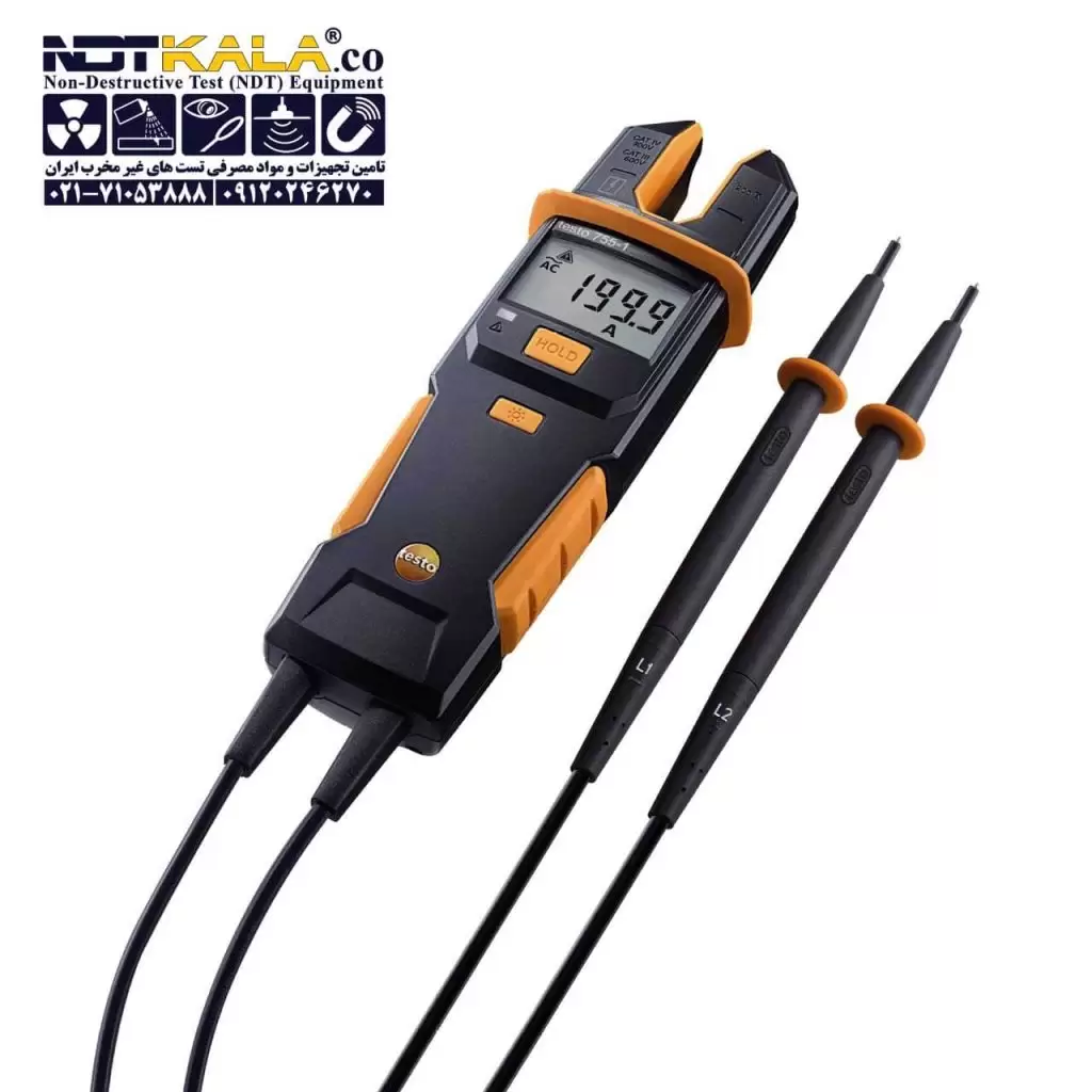 تستر ولتاژ جریان مولتی متر قلمی testo 755-2 755-1 Current Voltage Meter