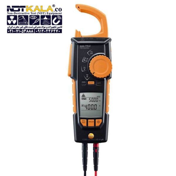 مولتی متر کلمپی کلمپ متر آمپرمتر دیجیتال testo 770 Clamp meter