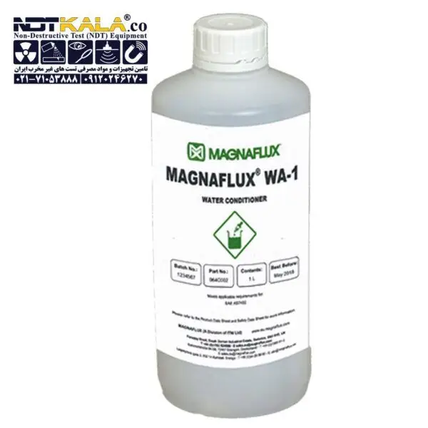 مایع آب تسویه MAGNAFLUX WA-1 Water Conditioner تست فلورسنت ذرات مغناطیس MT MAGNETIC TESTING FLURSCENT