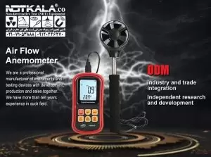 قیمت سرعت سنج بادسنج ارزان دیجیتالی بنتک Digital Anemometer GM8909