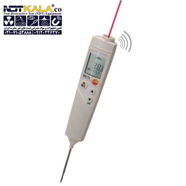 ترمومتر دماسنج نفوذی تماسی لیزری testo 826-T4 Penetration infrared thermometer