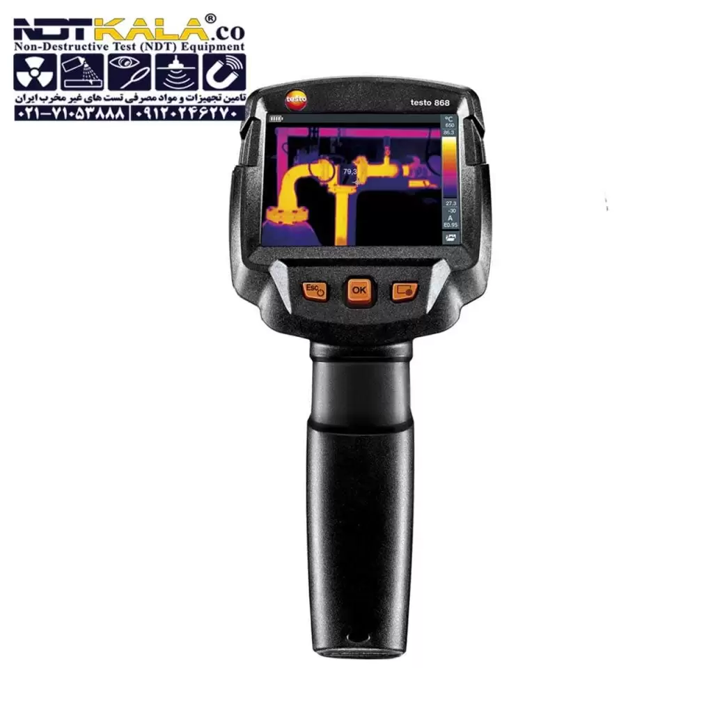 دوربین ترموویژن حرارتی تستو مدل Thermal imager TESTO 868