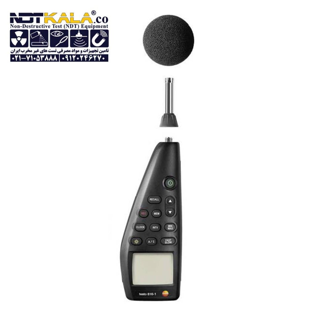 صداسنج صوت سنج دیجیتال پرتابل تستو testo 816-1 Sound level meter