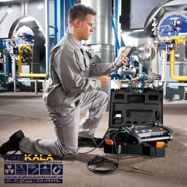 گازسنج آنالایزر گازهای حاصل از احتراق و خروجی دودکش تستو TESTO 350