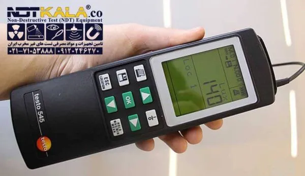 لوکس متر نورسنج محاسبه شدت نور پراب جدا تستو testo 545 Light meter