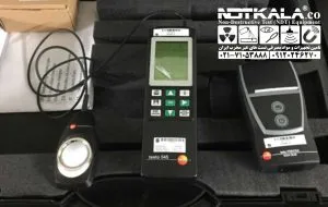 لوکس متر نورسنج محاسبه شدت نور پراب جدا تستو testo 545 Light meter