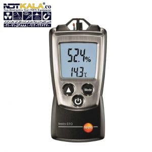 خرید انلاین دماسنج و رطوبت سنج تستو TESTO 610