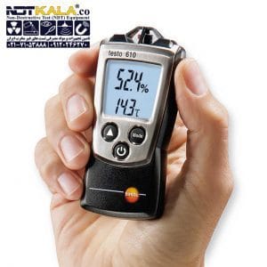 خرید انلاین دماسنج و رطوبت سنج تستو TESTO 610