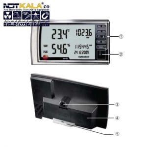 دماسنج رطوبت و فشار سنج محیطی تستو TESTO 622 2 خرید انلاین دماسنج رطوبت و فشار سنج محیطی تستو TESTO 622