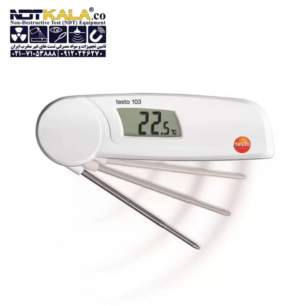 خرید قیمت ارزان ترمومتر دماسنج تماسی نفوذی تستو testo 103 Penetration thermometer