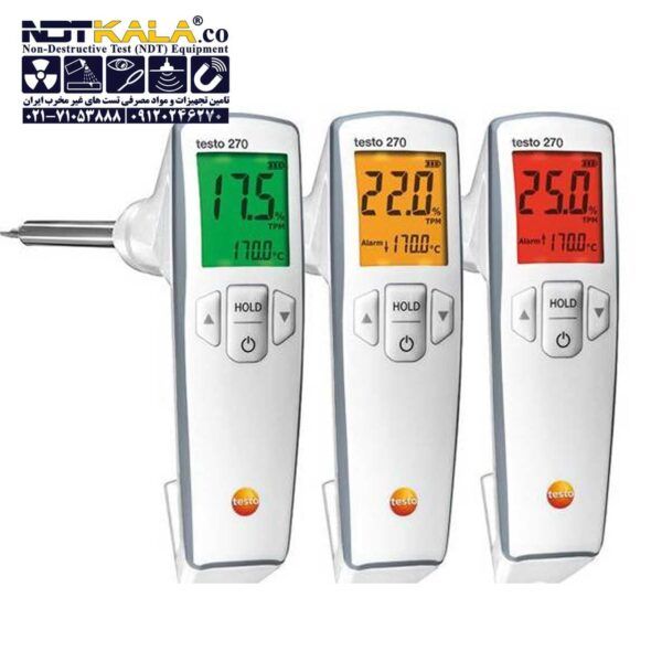 تستر کیفیت روغن دیجیتال تستو testo 270 Cooking oil tester