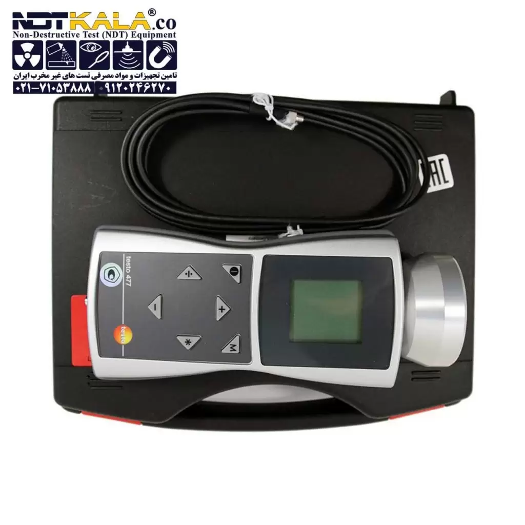 تاکومتر دورسنج اتروب اسکوپ استروبوسکوپ تستو testo 477 LED stroboscope