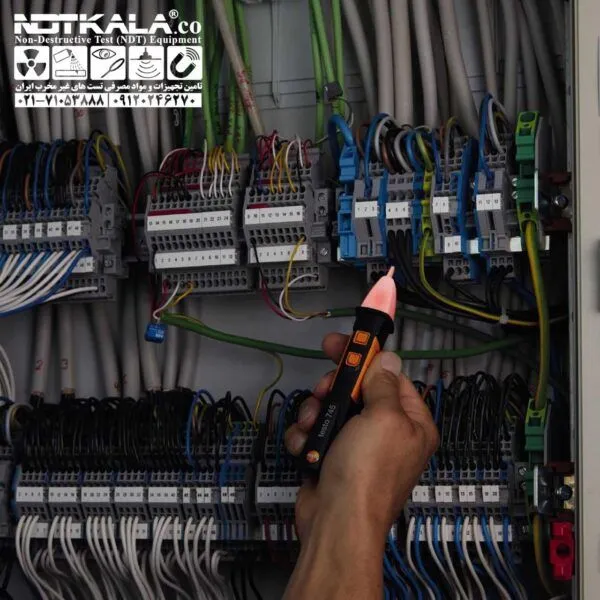 مولتی متر تستر ولتاژ قلمی غیرتماسی تستو testo 745 Non-contact voltage teste