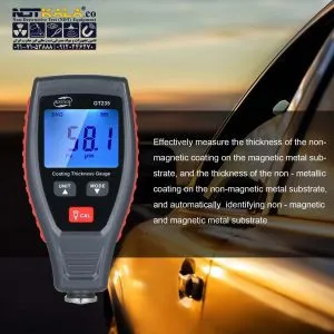 خرید قیمت ارزان ضخامت سنج رنگ تستر رنگ خودرو بنتک Coating Thickness Guage GT235