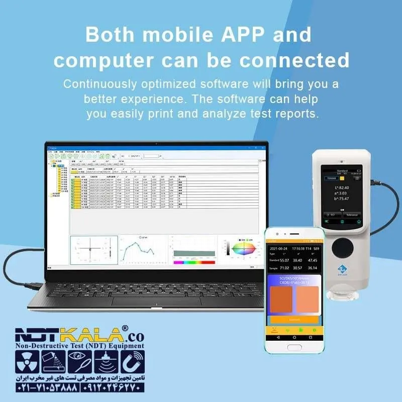 اسپکتروفتومتر رنگ سنج 3NH CR8