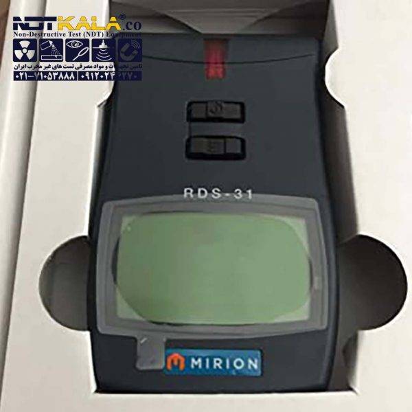 خرید قیمت ارزان رادیومتر دزیمتر فردی محیطی نمایندگی رادوس RADOS MIRION RDS-31