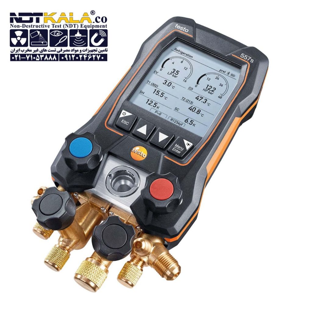 گیج چهار شیر منیفولد تستو TESTO 557s