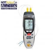 دماسنج دو کاناله حافظه دار مولتی ترموکوپل CEM DT-852B