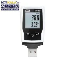 دیتالاگر دیجیتال دما و رطوبت CEM DT-191A