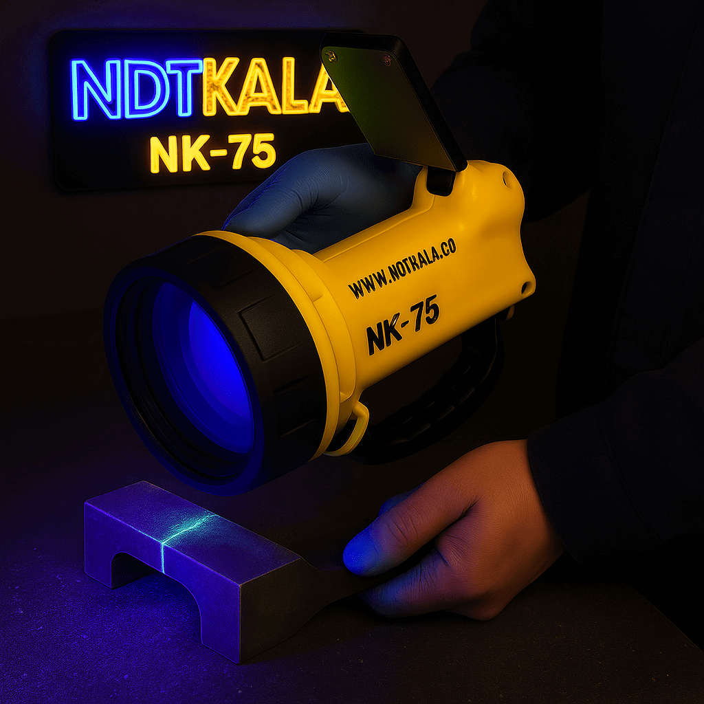 لامپ چراغ UV  بازرسی دستی پرتابل NK-75 BLACK LIGHT UV led 365 LIGHT INSPECTION