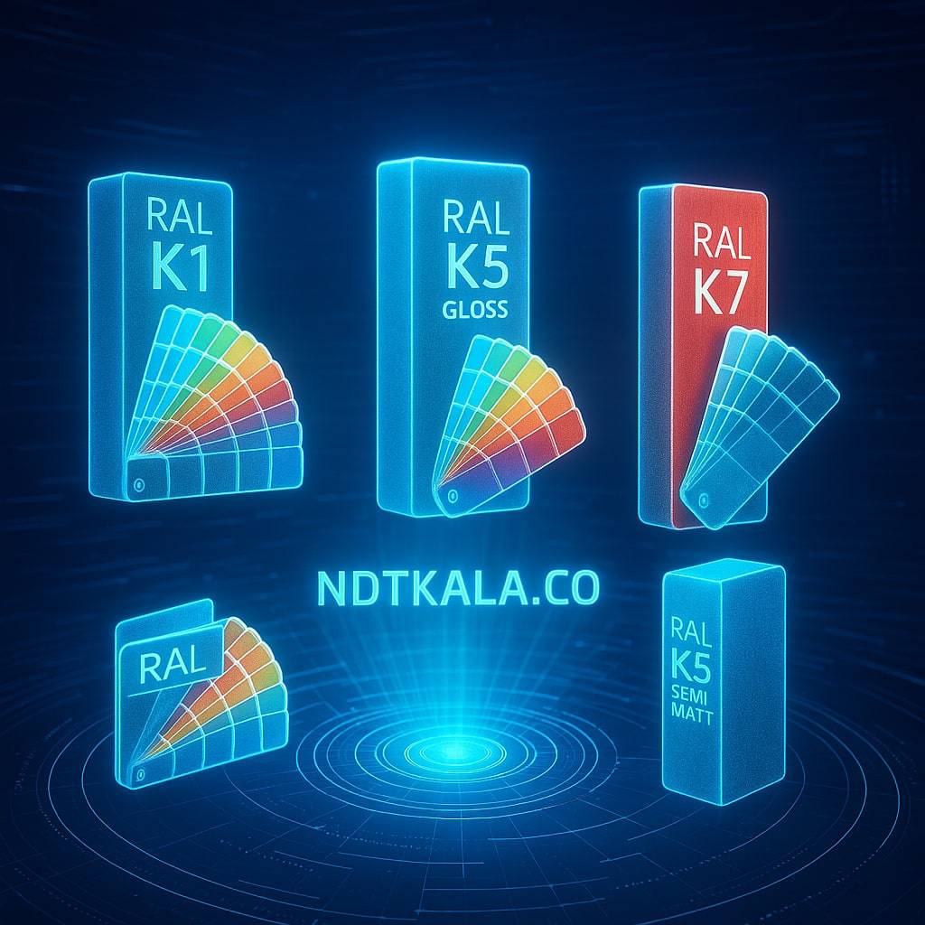 معرفی انواع کالیته رنگ رال RAL | از K1 تا K7