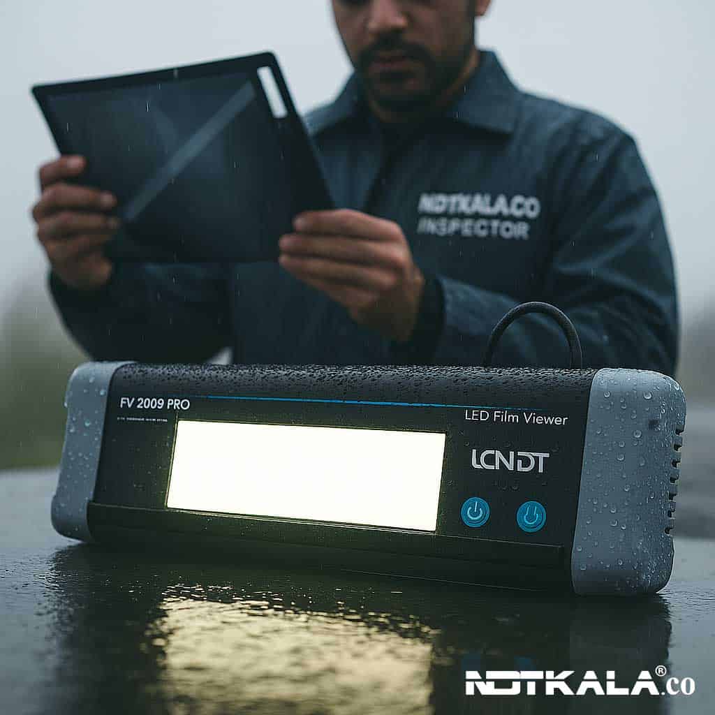 ویوور تفسیر فیلم رادیوگرافی LCNDT FV-2009 PRO: فناوری پیشرفته تفسیر دیجیتال فیلم NDT