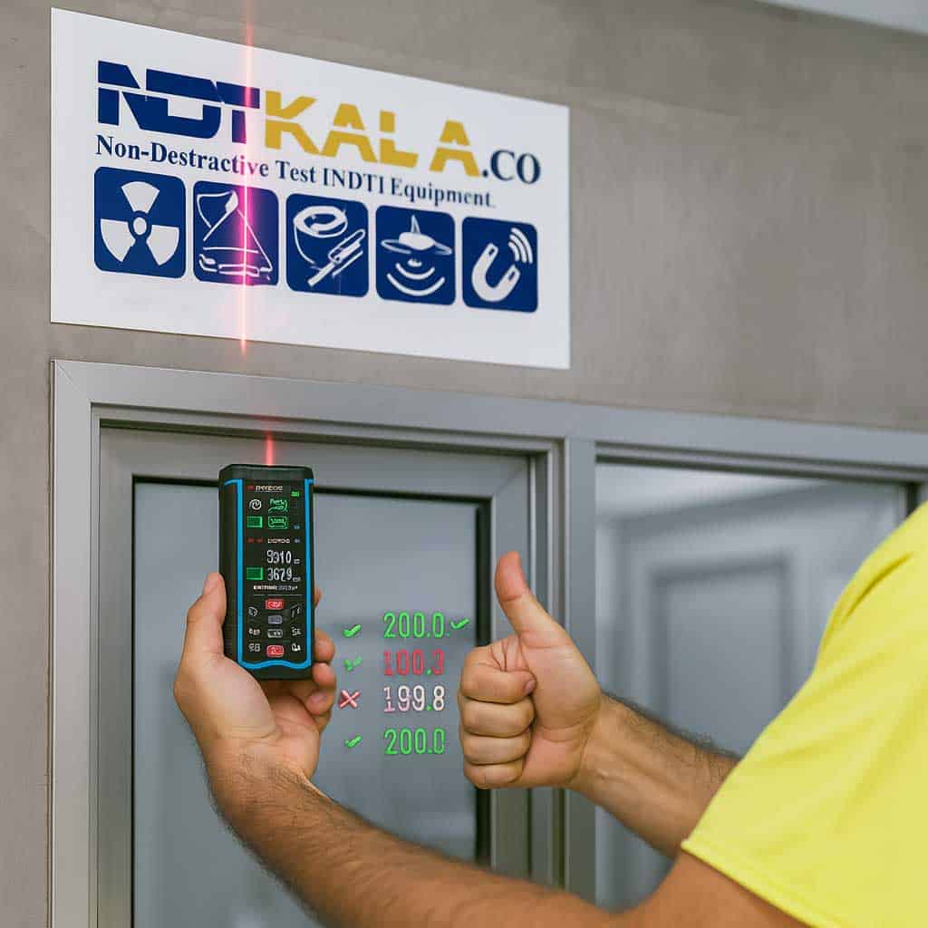 متر لیزری SNDWAY SW-100: دقت میلیمتری تا 100 متر