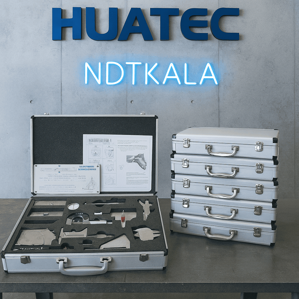 کیف بازرسی جوش 13 تکه برند هواتک HUATEC: ابزار ضروری برای کنترل کیفیت حرفه‌ای
