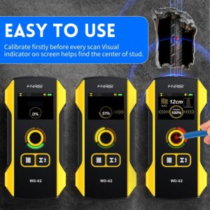 راهنمای دستورالعمل اسکنر دیواری Stud Finder FNIRSi WD-02 