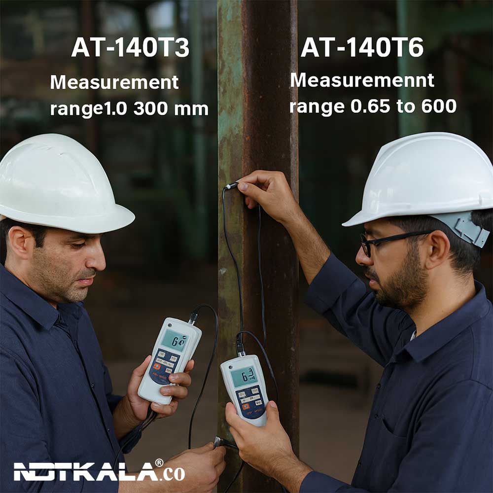 قیمت و خرید ضخامت‌سنج اولتراسونیک AMITTARI AT-140 | مدل T3 و T6